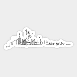 New York City Signature Sticker